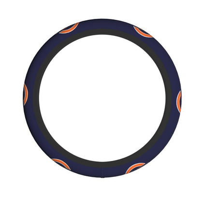 Chicago Bears 2 Printed car protective cover elastic steering wheel cover