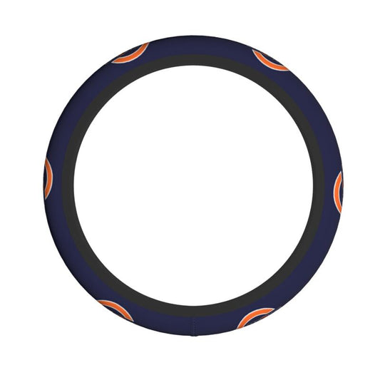 Chicago Bears 2 Printed car protective cover elastic steering wheel cover