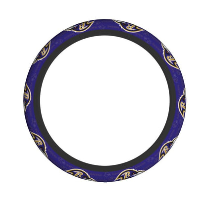 Baltimore Ravens Printed elastic steering wheel cover breathable protective cover