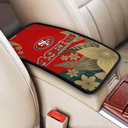 San Francisco 49ers Car armrest box protective cover car center console armrest pad