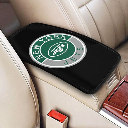 New York Jets print car armrest protective cover Car center console armrest pad