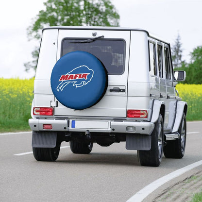 Buffalo Bills Car tire protective cover waterproof and dustproof tire cover