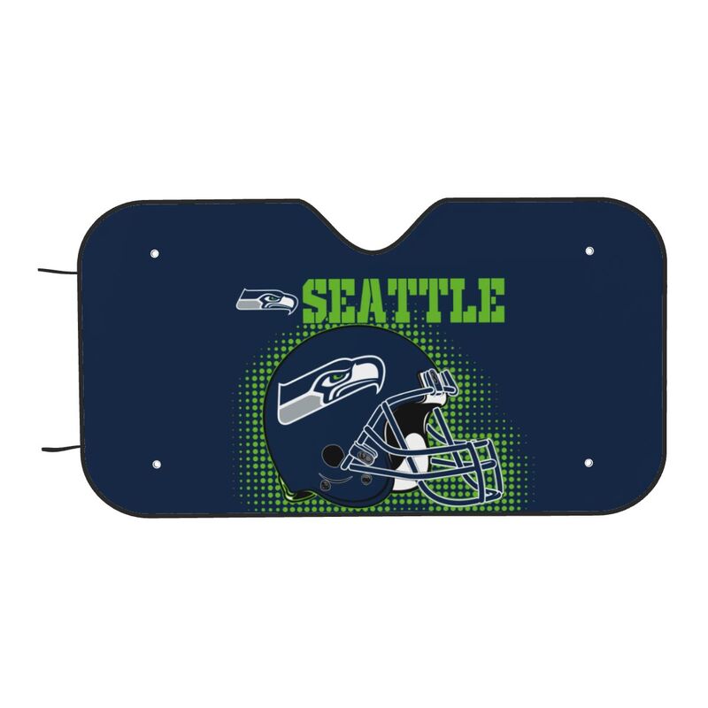 Seattle Seahawks Printing car front windshield sunshade car windshield sunshade multi size