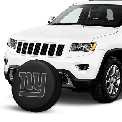 New York Giants 4 Car tire protective cover waterproof and dustproof tire cover