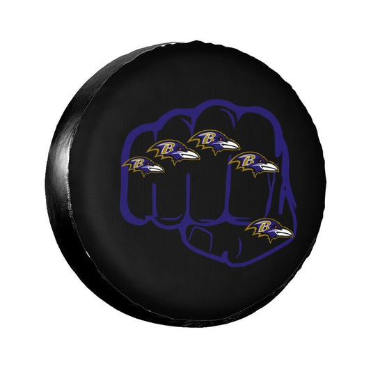 Baltimore Ravens Print tire protection cover car spare tire dust protection covers