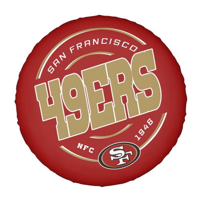 San Francisco 49ers Printed tire protection cover car spare tire dust protection covers