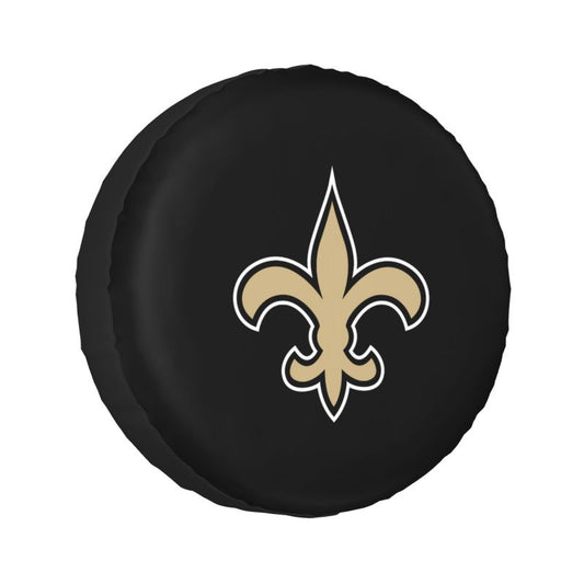 New Orleans Saints Car tire protective cover waterproof and dustproof tire cover