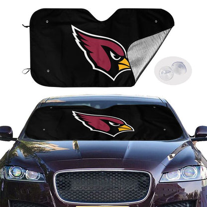 Arizona Cardinals Printed multi size front windshield sunshade car windshield sunshade