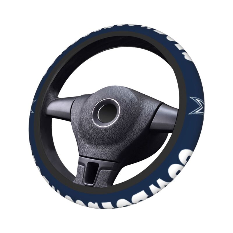 Dallas Cowboys 6 Printed breathable anti slip cover elastic steering wheel cover