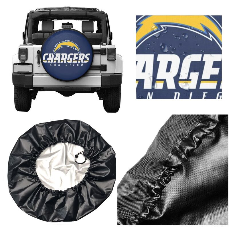 San Diego Chargers Tyre protective cover car dustproof sunscreen tyre protective cover