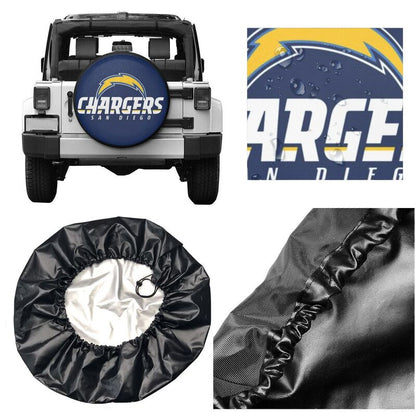 San Diego Chargers Tyre protective cover car dustproof sunscreen tyre protective cover