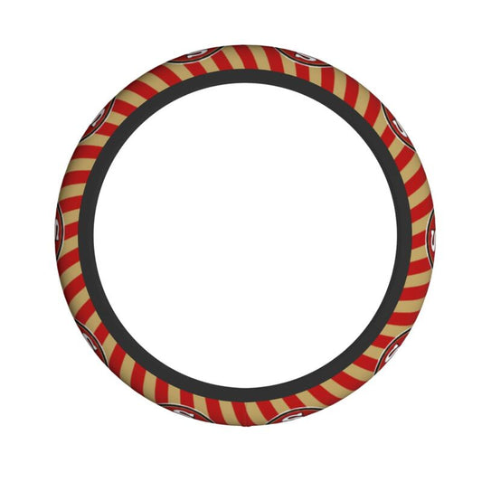 San Francisco 49ers 8 Printed breathable elastic steering wheel anti slip cover