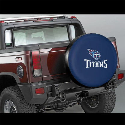 Tennessee Titans 2 Print tire protection covers car sunscreen tire protection covers