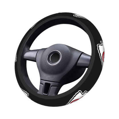 Kansas City Chiefs Printed elastic steering wheel cover car steering wheel protective cover