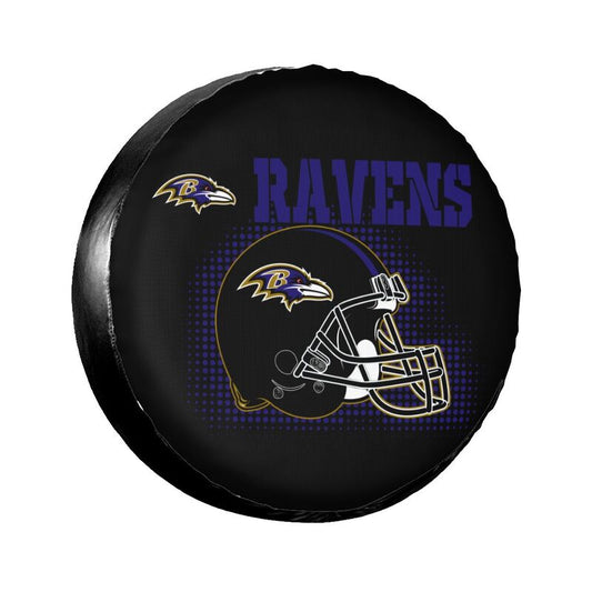 Baltimore Ravens Printed tire protection cover car sun protection tire protection cover
