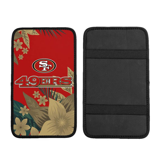 San Francisco 49ers Car armrest box protective cover car center console armrest pad