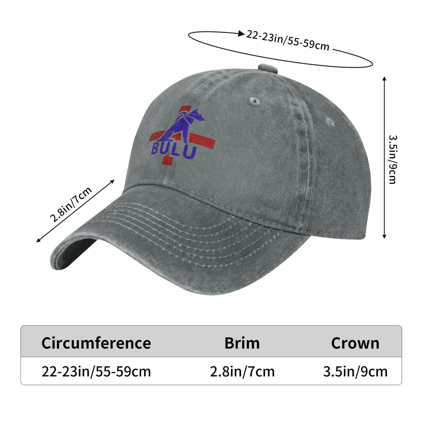 BNWT Bulu British Urban Lifestyle Printed unisex baseball cap adjustable cap outdoor sun hats trucker hat
