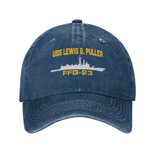 USS Lewis B. Puller (FFG-23) Printed unisex baseball cap adjustable cap veteran gift