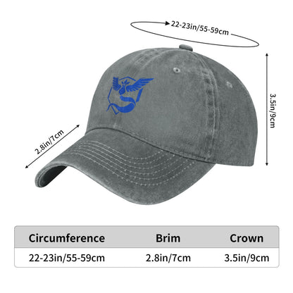 Mystic Pokemon Logo Printed unisex baseball cap adjustable cap outdoor trucker hat veterans Gifts