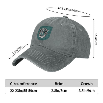 19th Special Forces Group 1982 Army Printed unisex baseball cap adjustable cap outdoor sun hats trucker hat