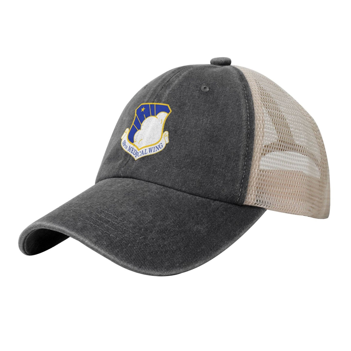 59th Medical Wing Printed unisex baseball cap adjustable grid baseball cap veteran gift