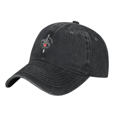 French Commando Training Badge 4 Printed unisex baseball cap adjustable cap outdoor sun hats trucker hat