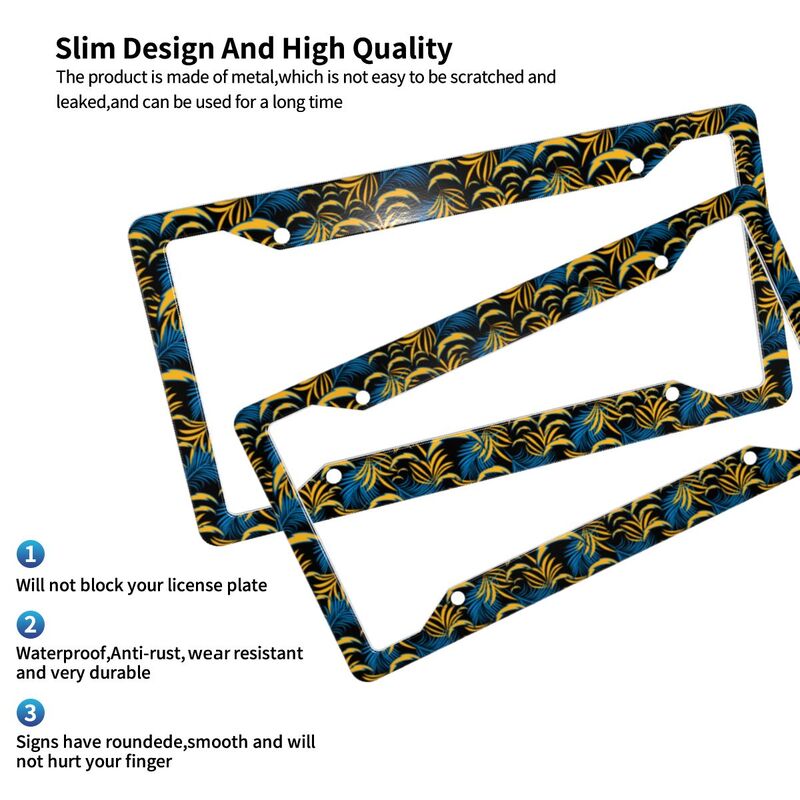 San Diego Chargers Print Car license plate frame four hole license plate holder (one pair)