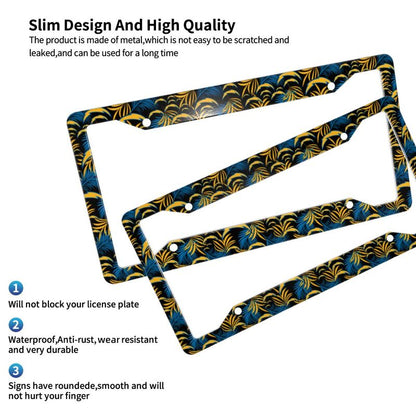 San Diego Chargers Print Car license plate frame four hole license plate holder (one pair)