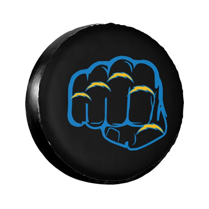 San Diego Chargers Print tire protection cover car spare tire dust protection covers