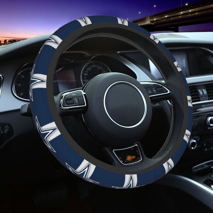 Dallas Cowboys 2 Printed elastic steering wheel cover car steering wheel protective cover