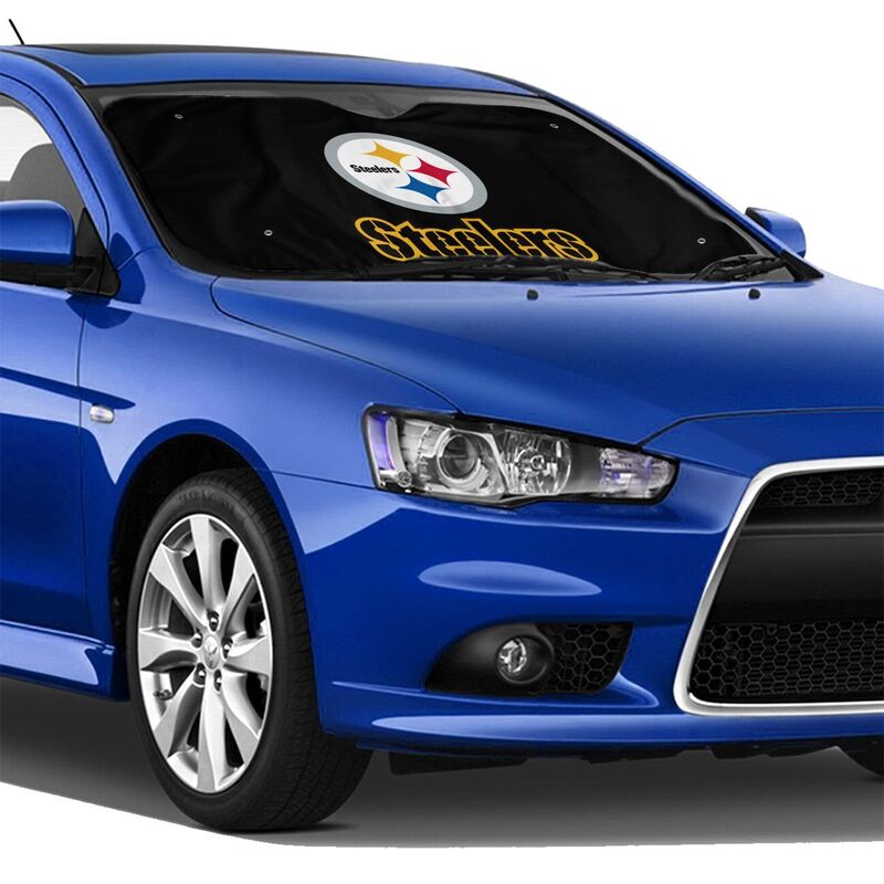 Pittsburgh Steelers 2 Printed suitable for front Car windshield sunshades Car windshield sunshades