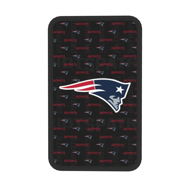 New England Patriots printed Car handrail cushion Personalized car armrest cover