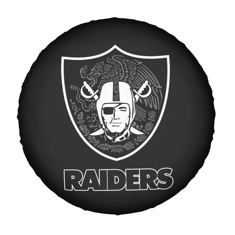 Las Vegas Raiders 6 car dustproof sunscreen tyre protective cover Tyre protective cover