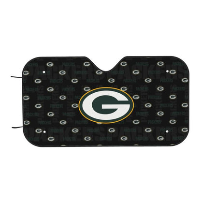 Green Bay Packers 2 Printed is suitable for front Car windshield sunshades Car windshield sunshades