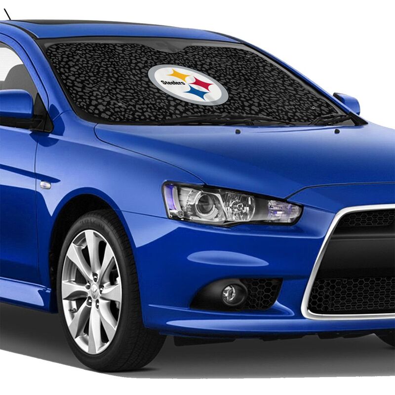 Pittsburgh Steelers Printed Car windshield sunshades is suitable front Car windshield sunshades