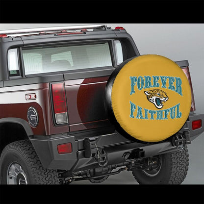 Jacksonville Jaguars Printing car spare tire dust protection cover tire protection cover