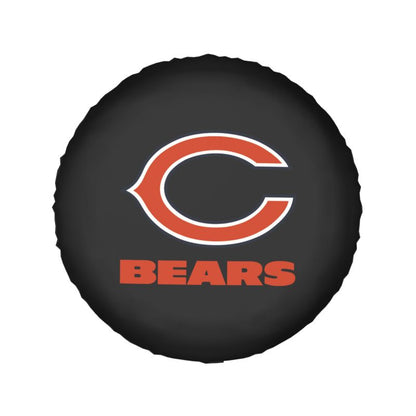 Chicago Bears Car tire protection cover spare tire waterproof and dustproof cover