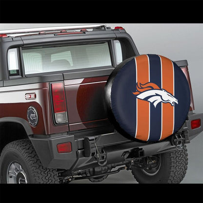 Denver Broncos 2 Tyre protective cover car dustproof sunscreen tyre protective cover