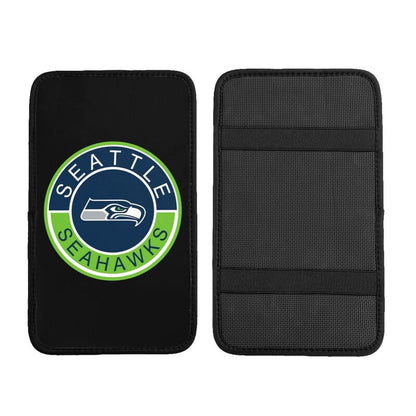 Seattle Seahawks print car armrest protective cover Car center console armrest pad