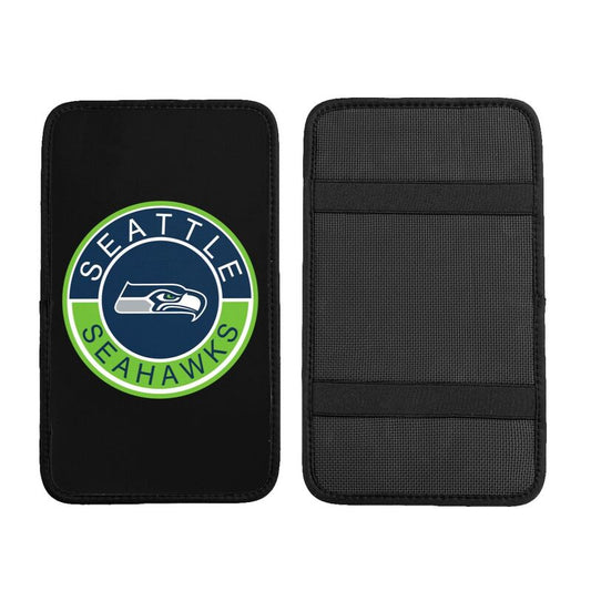 Seattle Seahawks print car armrest protective cover Car center console armrest pad