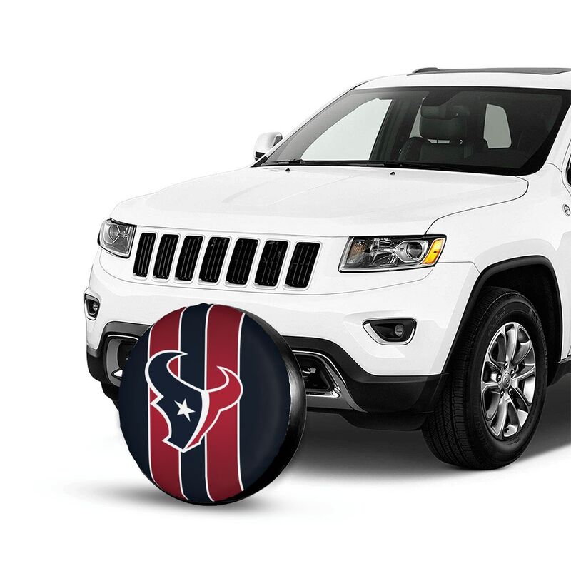 Houston Texans 2 Tyre protective cover car dustproof sunscreen tyre protective cover