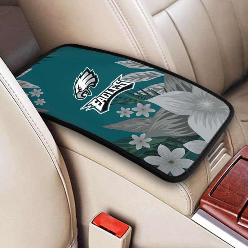 Philadelphia Eagles Car armrest box protective cover car center console armrest pad