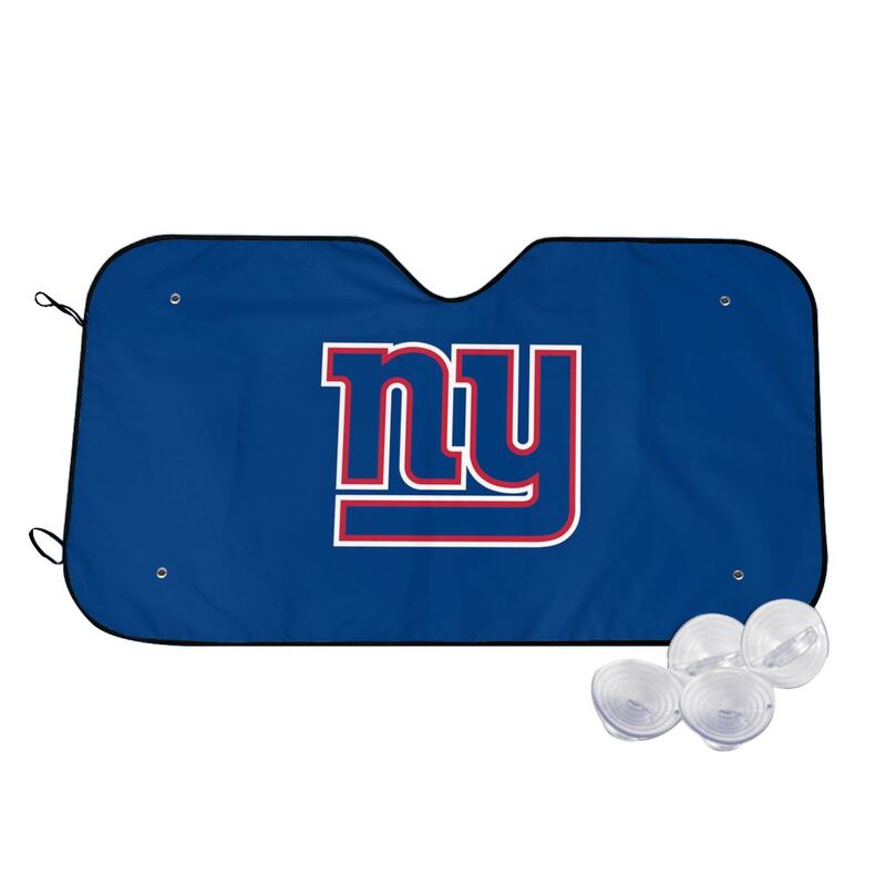 New York Giants Print Car windshield sunshades suitable for front Car windshield sunshades