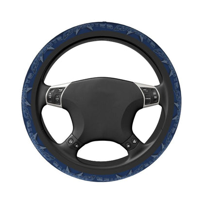 Dallas Cowboys Printed elastic steering wheel cover car steering wheel protective cover