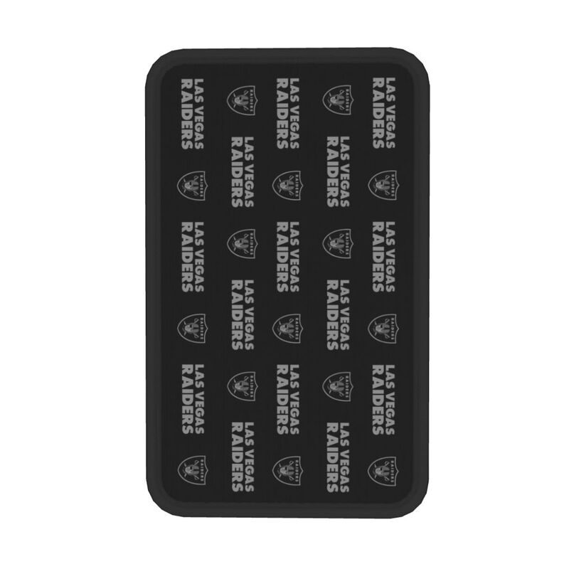 Car armrest box pad Las Vegas Raiders Printed central armrest box pad protective pad