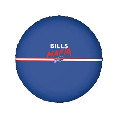 Buffalo Bills 2 Car tire protective cover waterproof and dustproof tire cover