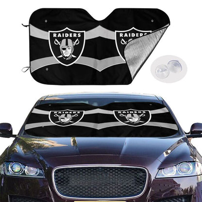Las Vegas Raiders Printed suitable for front Car windshield sunshades Car windshield sunshades