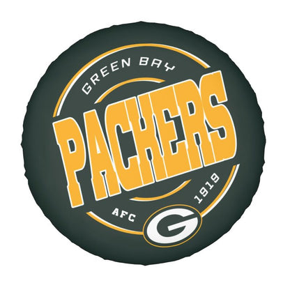 Green Bay Packers Printing car tire protection cover car spare tire dust protection cover