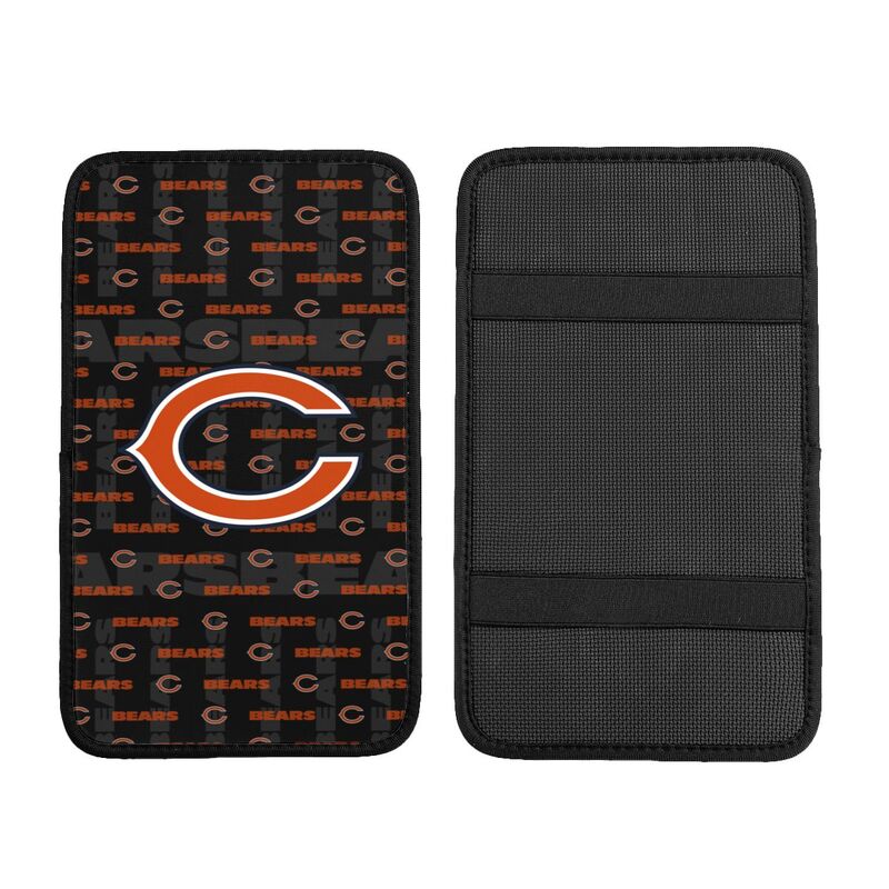 Chicago Bears printed Car handrail cushion Personalized car armrest cover
