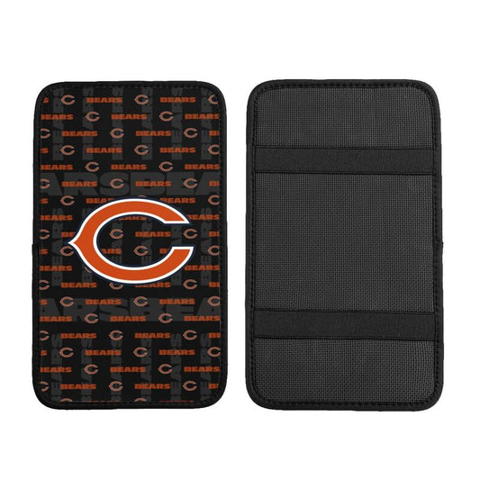 Chicago Bears printed Car handrail cushion Personalized car armrest cover